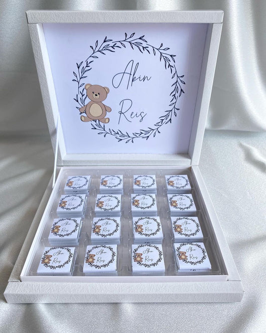 chocobox - gepersonaliseerde chocolade met tekst / foto - isteme cikolata - kiz isteme - damat - new born gift - kraamcadeau - pasgeboren baby kado - verjaardag  Alt-tekst bewerken