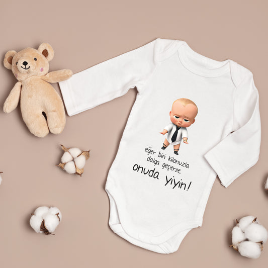 baby romper met foto en tekst - aankondiging van je baby - gepersonaliseerde baby romper - bebek zibin