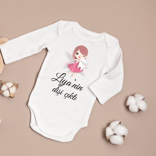 baby romper met foto en tekst - aankondiging van je baby - gepersonaliseerde baby romper