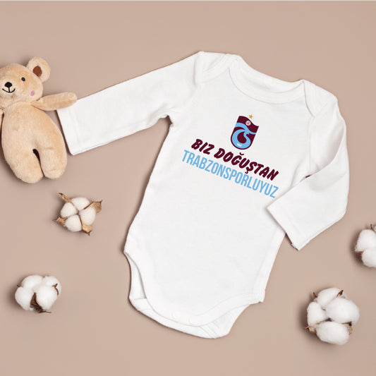 Baby romper met tekst/ foto - gepersonaliseerd romper - zibin - galatasaray - fenerbahce - takimlar forma zibin - mizah zibinlar - trabzonspor