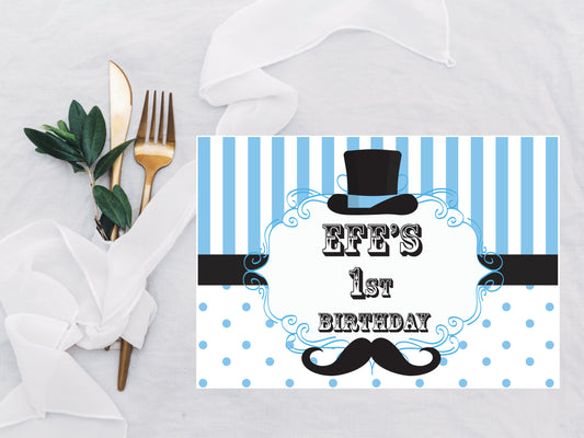 placemate set met eigen tekst - chocolade met servet - verjaardag vrijgezellenfeest decoratie - bachelorette party