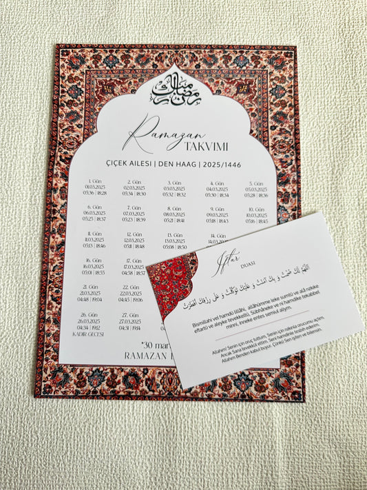 ramazan takvimi - ramadan tijden - kalender voor iftar - ramadan slinger - ramadan decoratie - ramazan susleri - bayram hediyeleri - ramadan karem