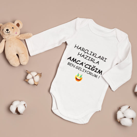 Baby romper - romper met foto/tekst naar keuze - gepersonaliseerde rompers - bebek zibin