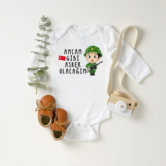 baby romper met foto en tekst - aankondiging van je baby - gepersonaliseerde baby romper