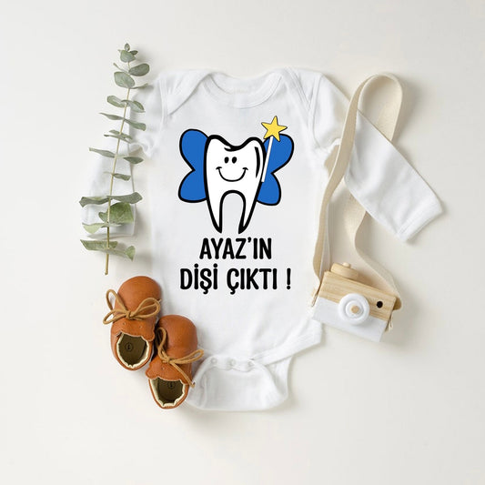 baby romper met foto en tekst - aankondiging van je baby - gepersonaliseerde baby romper