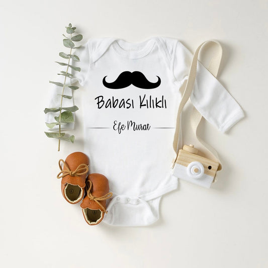 baby romper met foto en tekst - aankondiging van je baby - gepersonaliseerde baby romper