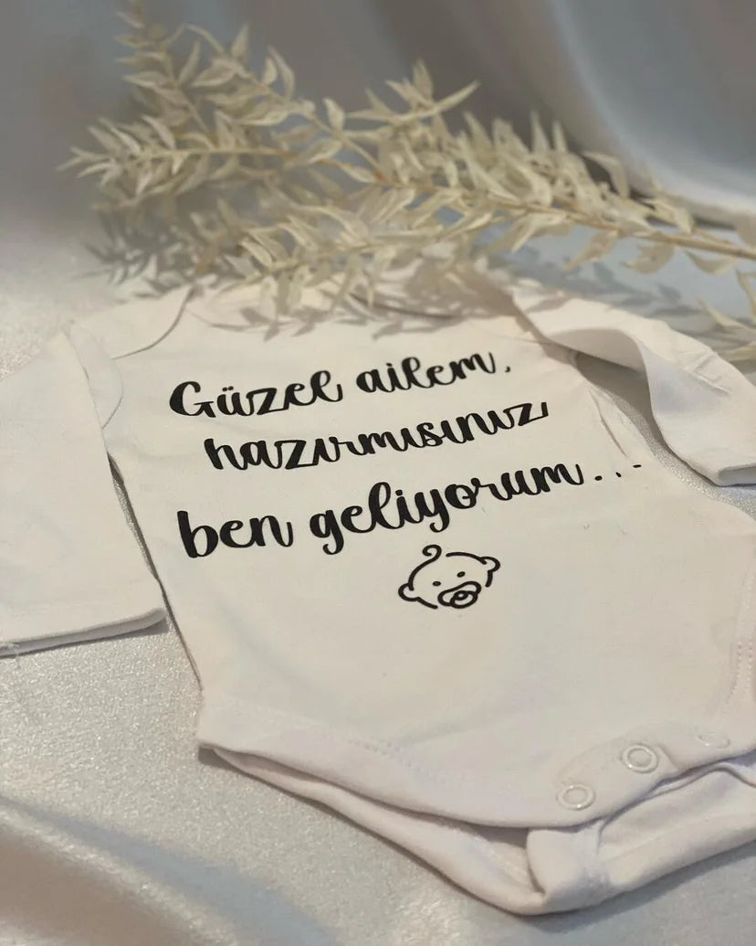 Baby romper - romper met foto/tekst naar keuze - gepersonaliseerde rompers - bebek zibin