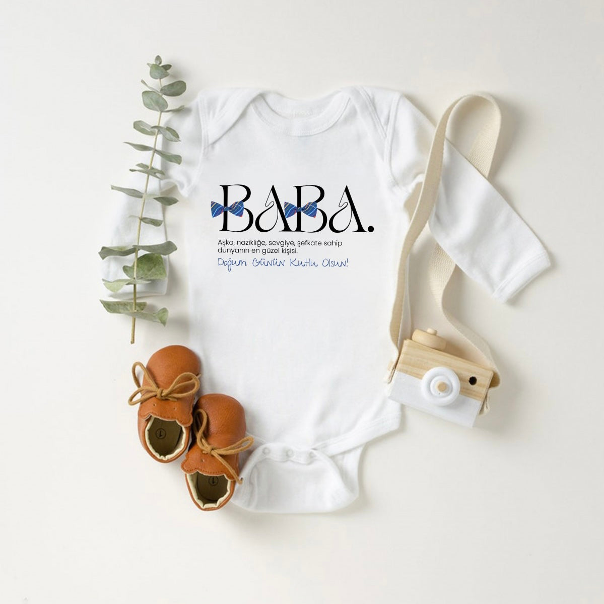 baby romper met foto en tekst - aankondiging van je baby - gepersonaliseerde baby romper